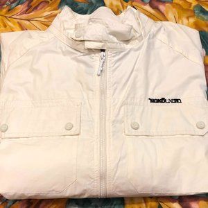 Ecko Unltd - Vintage Men's White Full Zip Light Weight Jacket - size XL - NWT